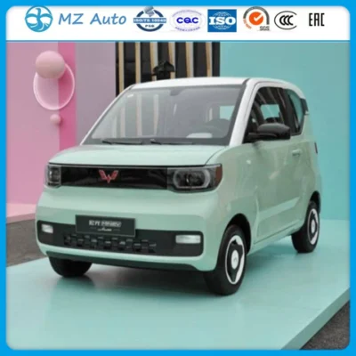 2023 Fabricado na China Uesd/Novo Preço Barato para Wuling Hongguang Mini EV/Elétrico/Nova Energia/Veículo/Veículos 300km Bateria de Lítio Venda Quente Carros Carregamento de Carro Pequeno